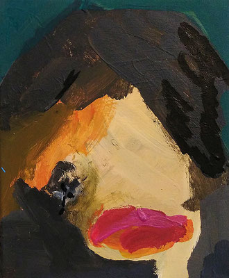 so, schmoll, so, 2017, 30 x 40 cm, Acryl auf Leinwand