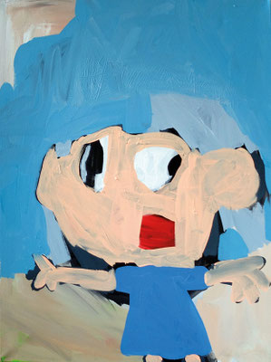 o.T. 2018, 60 x 80 cm, Acryl auf Leinwand
