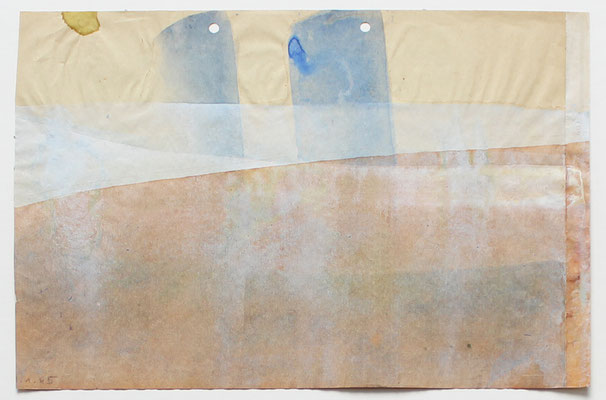 Gleichgwicht, 1995 - 21 x 30 cm - Wasserfarbe auf Papier