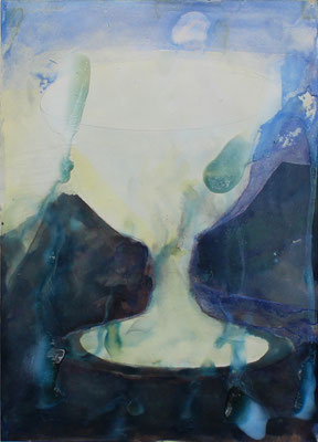Kelch, 1995 - 25 x 17 cm - Tusche / Wasserfarbe auf Papier