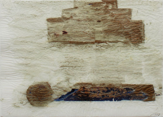 Stufen, 1993 - 23 x 32 cm - Wasserfarbe / Tusche auf Papier