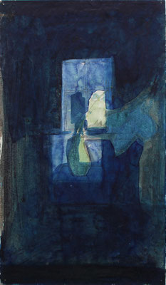 Fenster, 1987 - 37,5 x 21 cm - Mischtechnik
