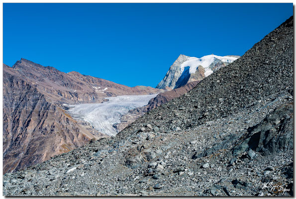 Glacier du Giétro et Mont Blanc de Cheilon 3870 m