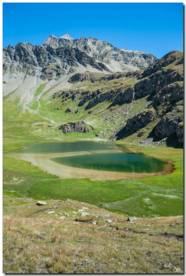 Lac de Tsofeiret 2572 m, La Ruinette 3875 m