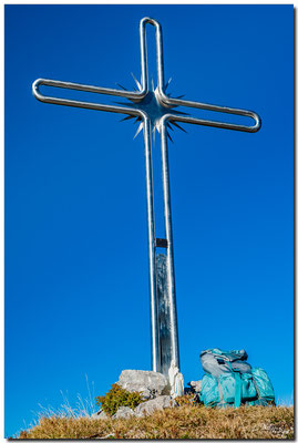 Croix du sommet du Rocher de la Croix 1851 m