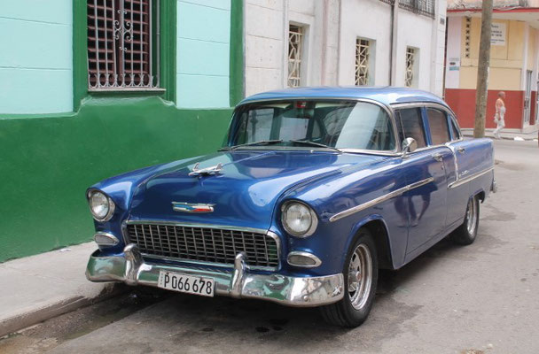 Cuba La Havanne voiture ancienne 