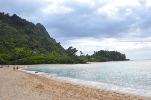 Ah de Tunnels Beach hend mer welle de Sunneuntergang go luege...leider zu viel Wolke gha