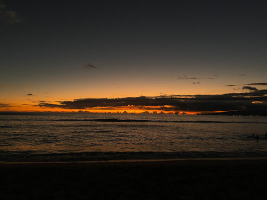 Di zweit freidlich Tagesziit am Strand am gnüsse, wennd d'Touriste am Znacht ässe sind :)