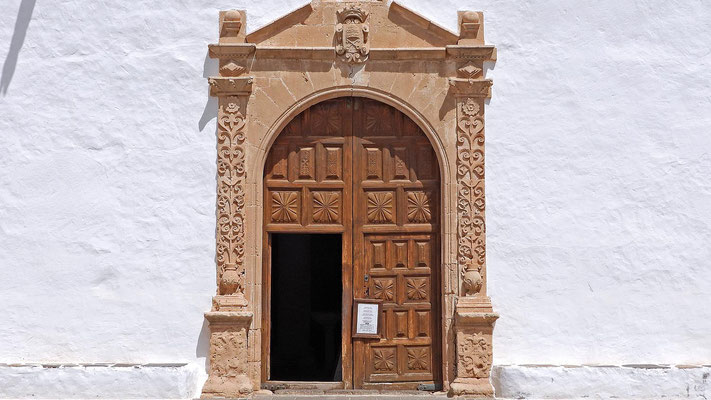 Portal der Kirche Santa Maria de Betancuria.