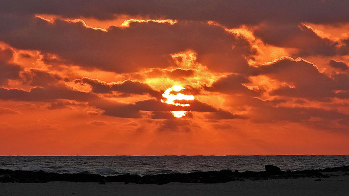 Sonnenuntergang am Playa Concha