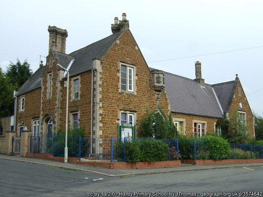 Harby CofE Primary School opened 1827