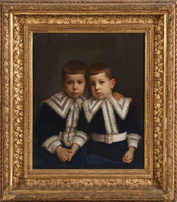 D. Manuel y D. Luis Felipe (hijos del rey Carlos)