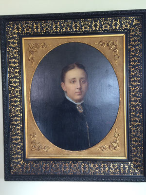 Retrato de dama. Propiedad de Renato Darcy. Salvador de Bahía. Brasil