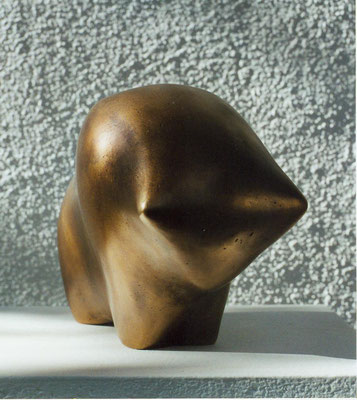 BISON, Bronze, 12 x 22 x 10 cm