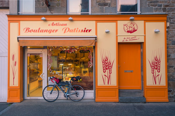 Bäckerei mit köstlichen französischen Backwaren