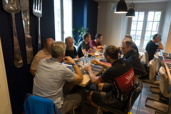 Audax Suisse Abendessen