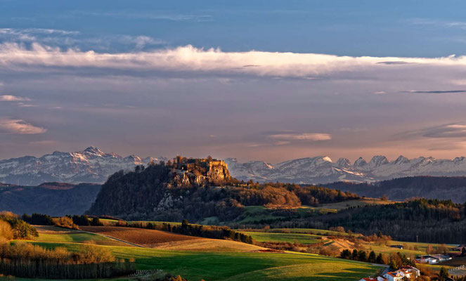 Festung Hohentwiel mit Schweizer Alpenpanorama | Freunde des Hohentwiels (c) Hans Noll