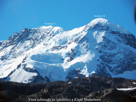 19. Mai 1997 Breithorn 4159m mit Peter Näf und Martin