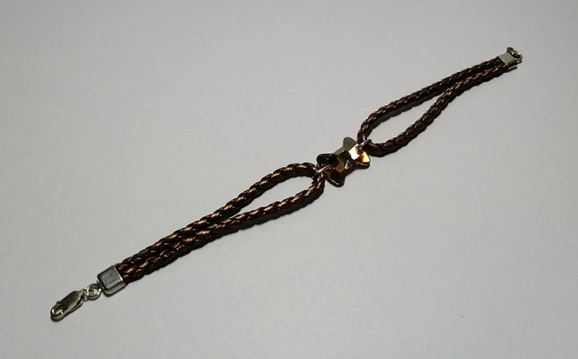 CODIGO 109/48  PLATA SWAROVSKI   $285.00