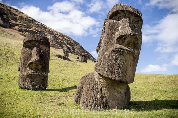 Moai de l'île de Pâques