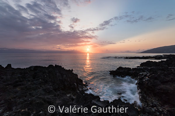 Lever de soleil sur Sao Jorge - île de Pico - Açores