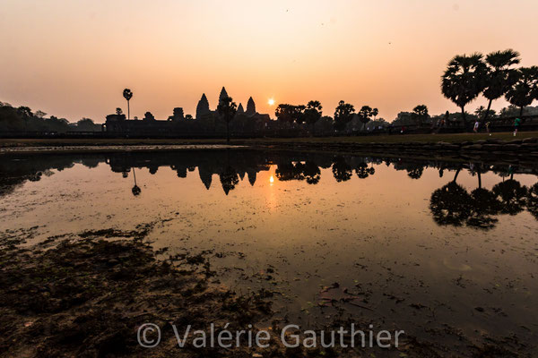 Temple d'Angkor Vat au lever du soleil