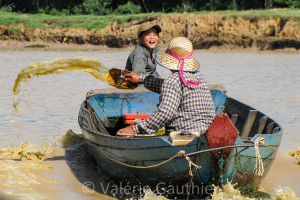 Sur le lac Tonlé Sap