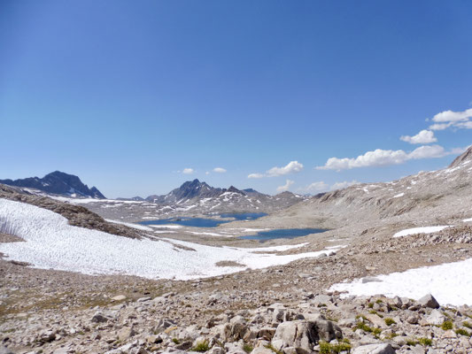 Blick vom Muir Pass Richtung Wanda Lake