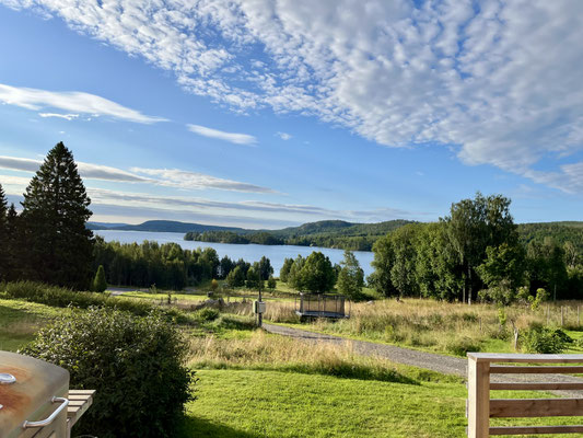 Der Blick von der Terrasse