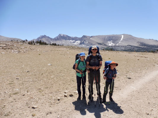 Bighorn Plateau mit Mount Whitney im Hintergrund