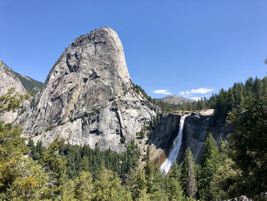 Nevada Fall und Liberty Cap