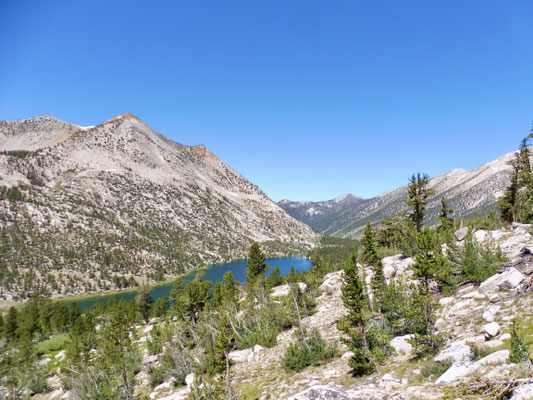 Blick auf Charlotte Lake