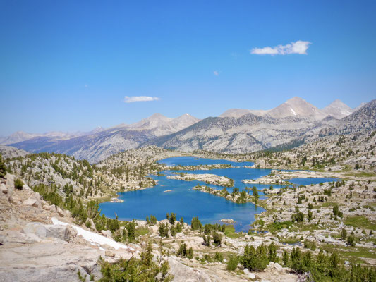 Marie Lake von Selden Pass aus