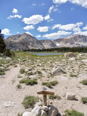 Bei den Cottonwood Lakes 