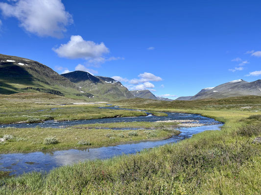 Zwischen Sälka und Singi Fjällstuga