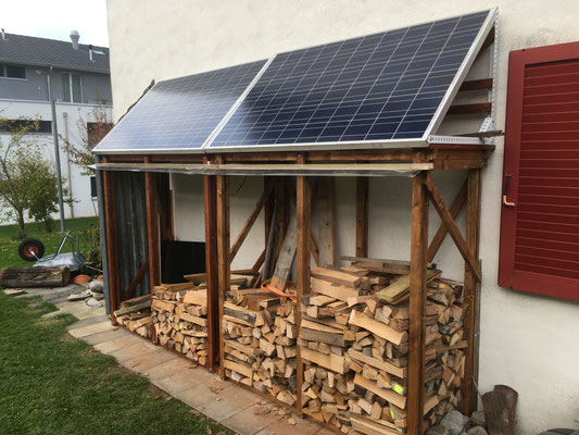 Nun sollte das Ergebnis auch verwaltet werden, heisst Energie fassen und in Batterie laden.