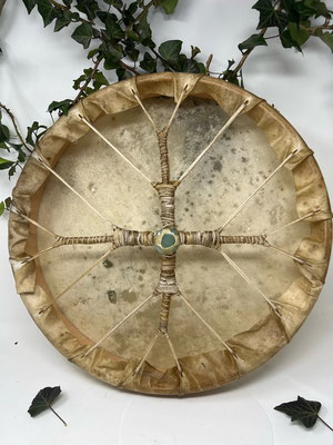 Trommel Aventurin, 2026, Naturhaut-Binding, 50 cm