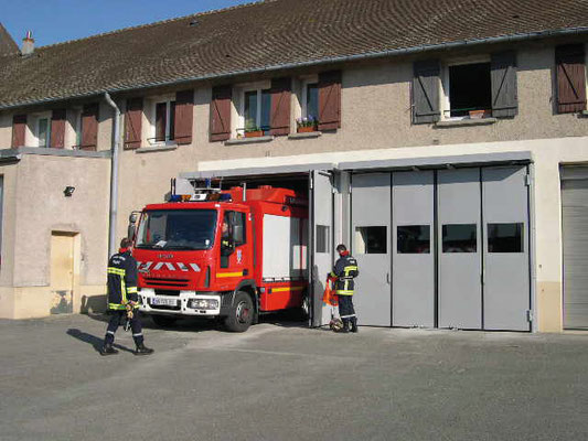 SMF porte accordéon pliante SDIS 91 - pompiers de l'Essonne - Service Départementale d'Incendie et de Secours