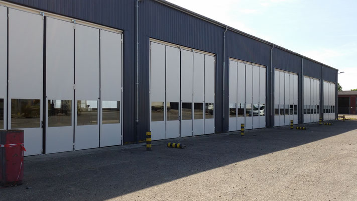 SMF Société Métallurgique du Forez Porte accordéon pliante 2+2 ouverture rapide