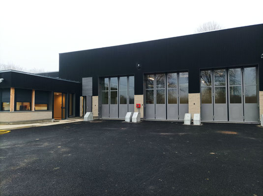 4 portes accordéon 2+2 électro-mécaniques automatiques  - CIS TORCY