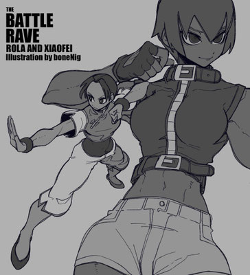 ニギーさん（骨ニギー：boneNig）に、私のオリキャラ達を描いて頂きました！！！ありがとうございます！