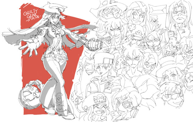 ジャック・オーとギルティ ギア ストライブ キャラいろいろ