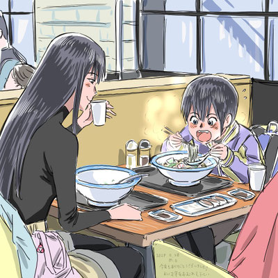 2024年年末に描かれたイラスト