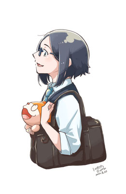 「JKときんぽくん」こんな学生時代だったら幸せだなあ、と想像し描いたものです。