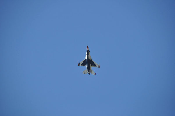 un F-16 des Thunderbirds