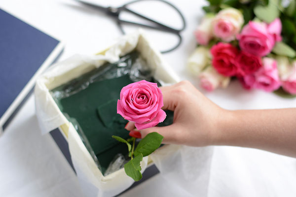 Blumenbox selber gestalten Kurs