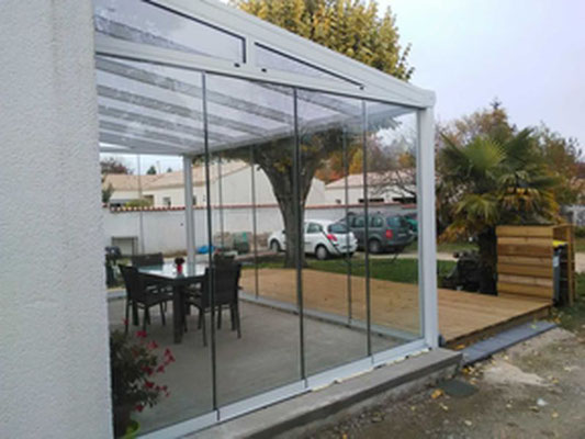 Aix les Bains, La pergola fermée, un large choix de pergolas de qualité sur mesure pour jardin et terrasse.