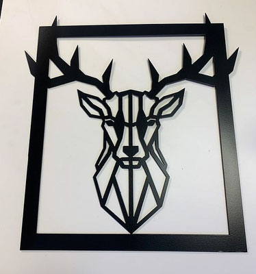 Cerf, décoration murale