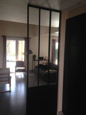Quand la verrière fait partie d'un projet, réaménagement d'un hall d'entrée