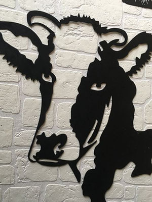 portrait d'une vache